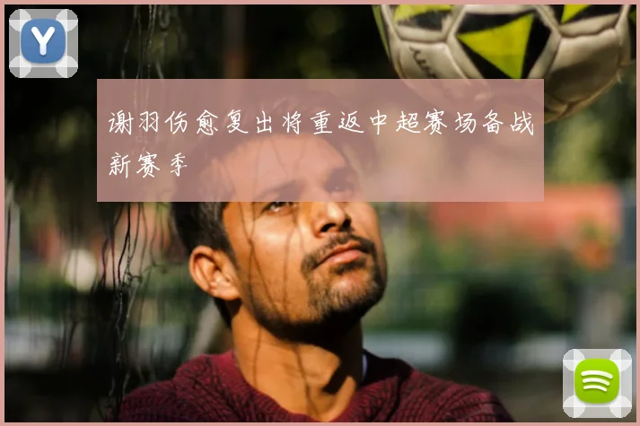 谢羽伤愈复出将重返中超赛场备战新赛季